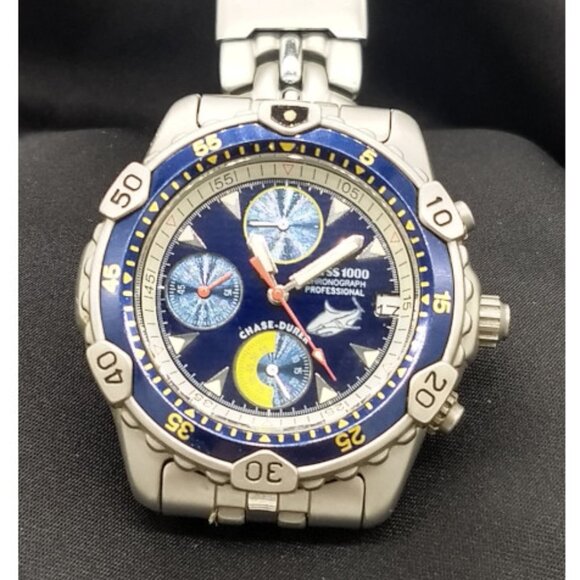 Chase-Durer Abyss 1000 Model 223-12334 Chronograph Watch - Picture 1 of 13